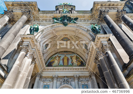 Cathedral Berliner Dome in Berlin, Germany. 46736996