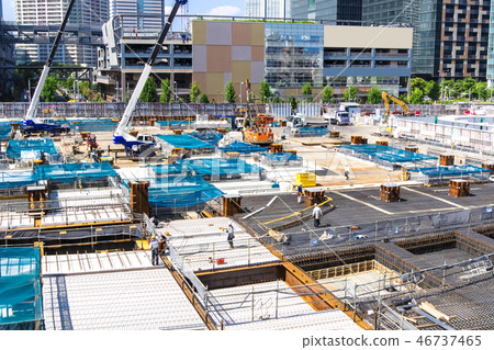 大型施工現場 46737465