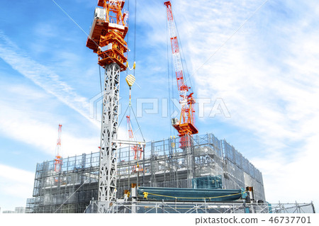 公寓/建築施工現場 46737701
