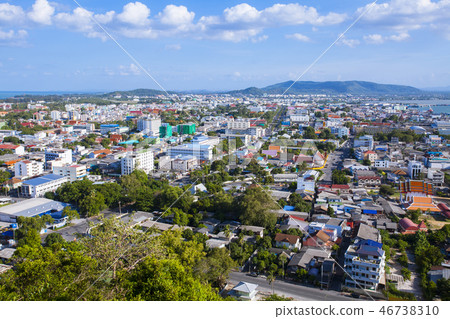 Songkhla City Travel Top view from Tang Kuan Mount 46738310