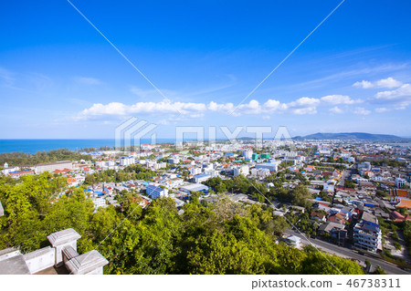 Songkhla City Travel Top view from Tang Kuan Mount 46738311
