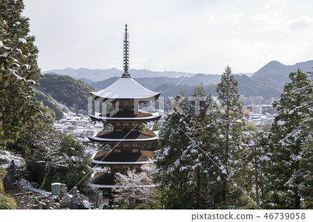 Shoko-ji寺雪景 46739058