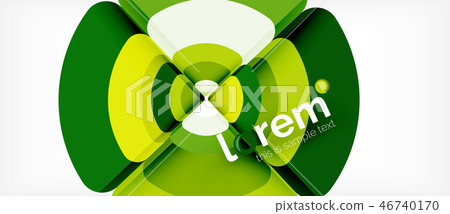 Circle abstract background 46740170