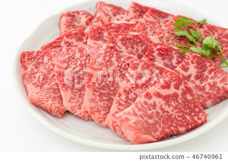 牛肉大腿肉烤肉 46740961