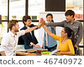 Business Group celebrate after project successful 46740972
