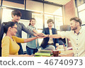 Business Group celebrate after project successful 46740973