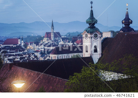 Steyr panorama with St. Michael's Church 46741621