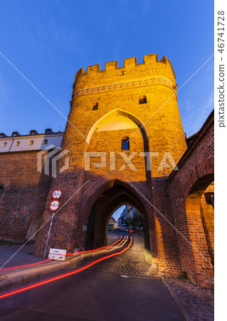 Bridge Gate in Torun 46741728