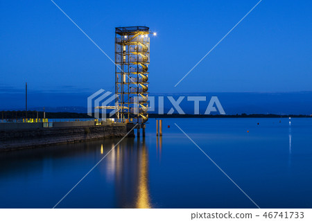 Pier in Friedrichshafen Pier in Friedrichshafen 46741733
