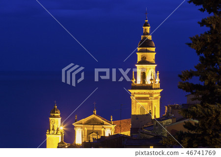 Saint Michel Basilica in Menton Saint Michel Basilica in Menton 46741769