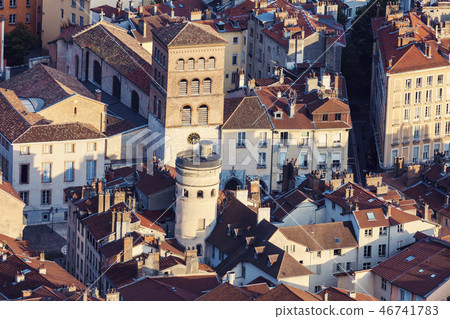 Grenoble architecture - aerial view 46741783