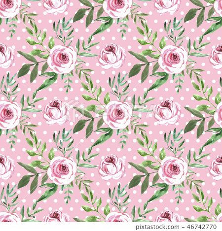 Flower pattern Flower pattern 46742770