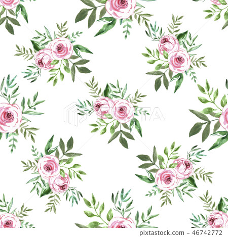 Flower pattern 46742772