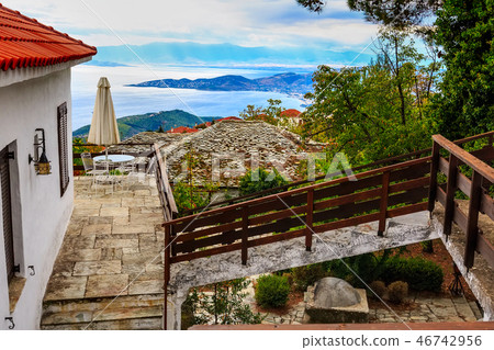 Volos city view from Pelion mount, Greece Volos city view from Pelion mount, Greece 46742956