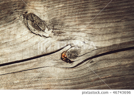 old grey wooden board with crack old grey wooden board with crack 46743696