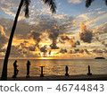 Kota Kinabalu Tanjung Aru Sunset 46744843