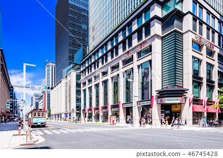 Scenery around Tokyo Nihonbashi (Muromachi 2-chome intersection) Scenery around Tokyo Nihonbashi (Muromachi 2-chome intersection) 46745428