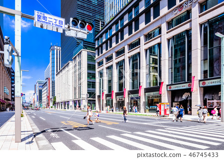 Scenery around Tokyo Nihonbashi (Muromachi 2-chome intersection) 46745433