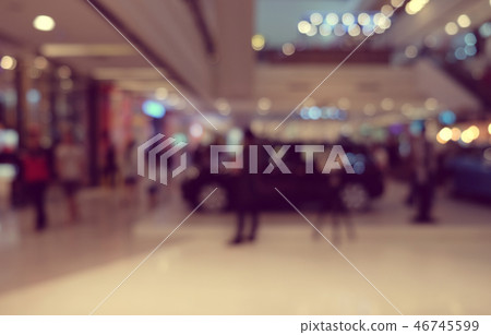 blurred image of shopping mall department store blurred image of shopping mall department store 46745599