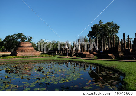 Sukhothai historical park the old town Sukhothai historical park the old town 46745606