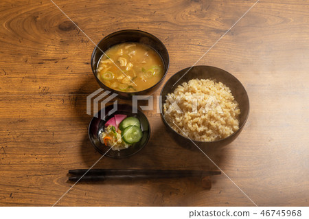 糙米糙米日本人食物 46745968
