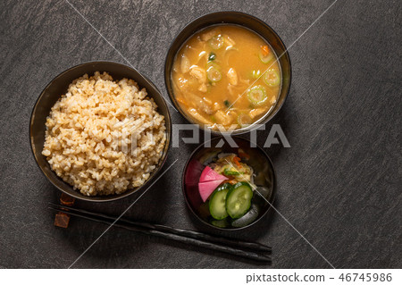 糙米糙米日本人食物 46745986