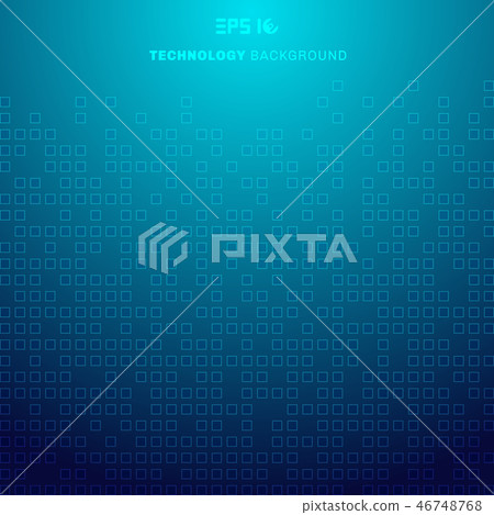 Abstract squares pattern futuristic transfer data 46748768