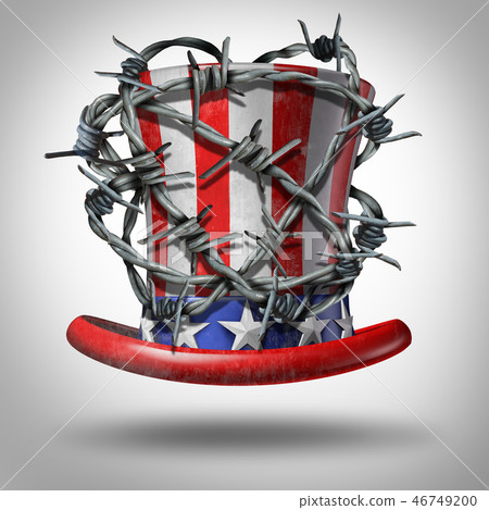 American Border Security Symbol American Border Security Symbol 46749200