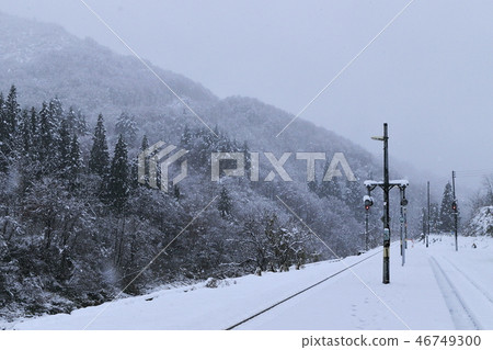 Snowy Ohirakawa Station (Tamami Line) Snowy Ohirakawa Station (Tamami Line) 46749300