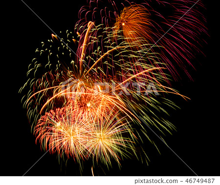 New year firework 46749487
