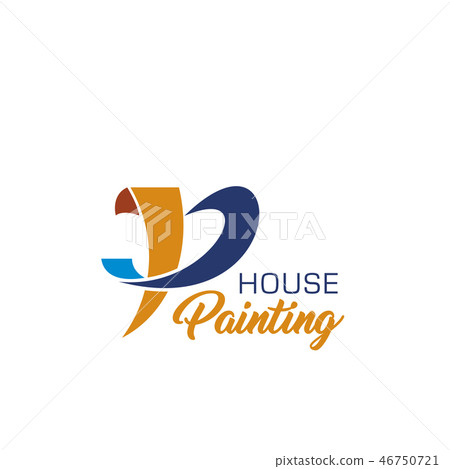 House painting icon for home repair service design House painting icon for home repair service design 46750721