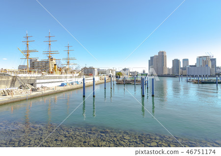 Toyosu Canal and Meijimaru 46751174