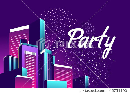 Night city party 46751190