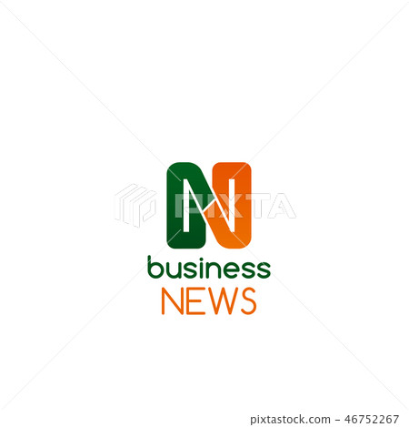 Business news vector badge Business news vector badge 46752267