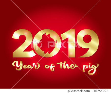 2019 Chinese new year, year of the pig 2019 Chinese new year, year of the pig 46754028