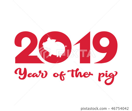 2019 Chinese new year, year of the pig 2019 Chinese new year, year of the pig 46754042