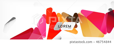 Mosaic triangular low poly style abstract geometric background. Polygonal vector. Abstract white Mosaic triangular low poly style abstract geometric background. Polygonal vector. Abstract white 46754844