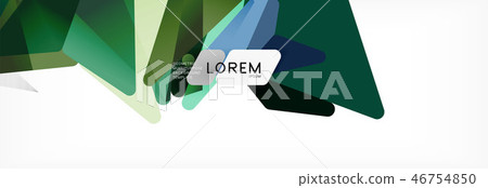 Science background. Abstract triangle pattern. Vector abstract geometric template Science background. Abstract triangle pattern. Vector abstract geometric template 46754850