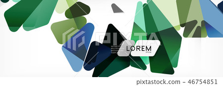 Science background. Abstract triangle pattern. Vector abstract geometric template Science background. Abstract triangle pattern. Vector abstract geometric template 46754851