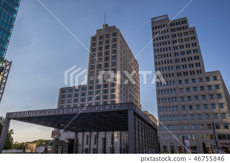 New buildings in Potsdamerplatz in Berlin 46755846