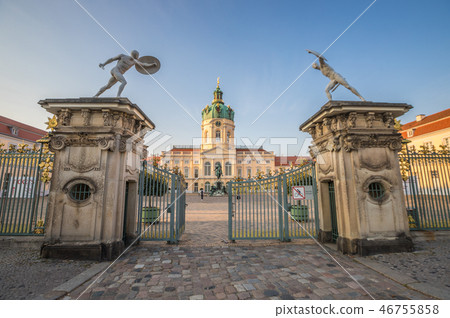 Nice front of Charlottenburg Berlin Nice front of Charlottenburg Berlin 46755858