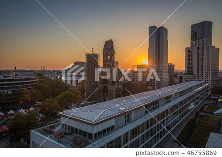 Nice sunset in Kudamm Berlin 46755869