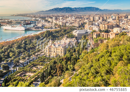 City of Malaga in Spain 46755885