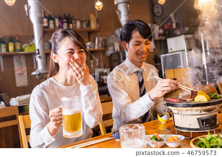 商人，夏天，烤麵包，yakiniku，酒館 46759573