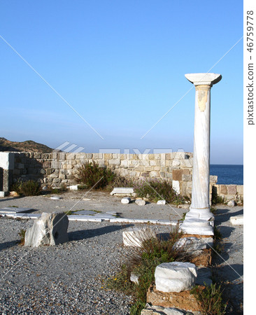 Altar of the Basilica of the 5th century Altar of the Basilica of the 5th century 46759778