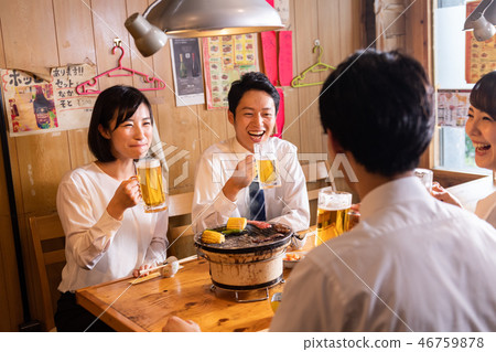 Businessman, Yakiniku, Tavern 46759878