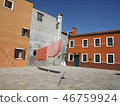 布拉諾市，意大利Burano，意大利 46759924