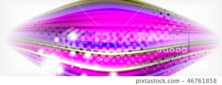 Abstract wave lines liquid fluid rainbow style color stripes background. Artistic illustration for Abstract wave lines liquid fluid rainbow style color stripes background. Artistic illustration for 46761858
