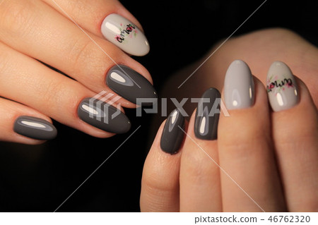 Perfect manicure and natural nails 46762320