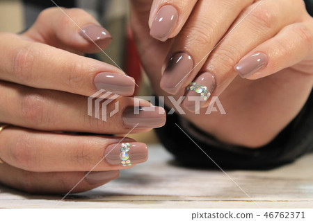 Youth manicure design Youth manicure design 46762371